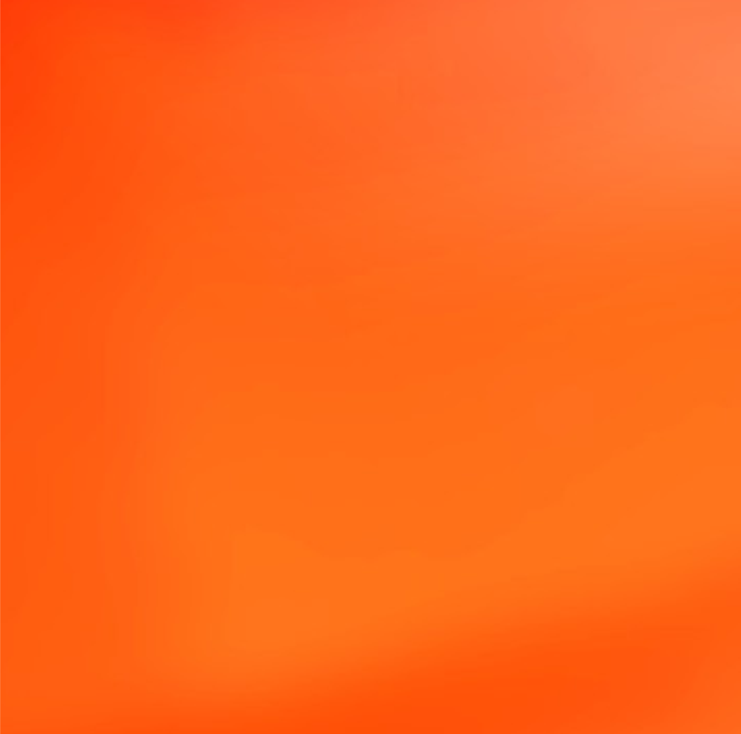 Mirrored Chrome Self Adhesive :- Fluo Orange - 300mm x 1 metre