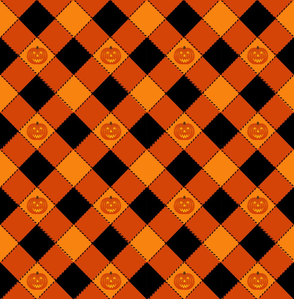 Self Adhesive Pattern Vinyl - Halloween 3