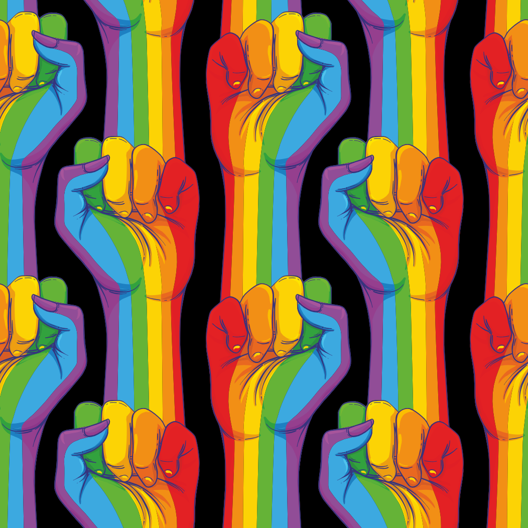 Self Adhesive Pattern Vinyl - Pride 2