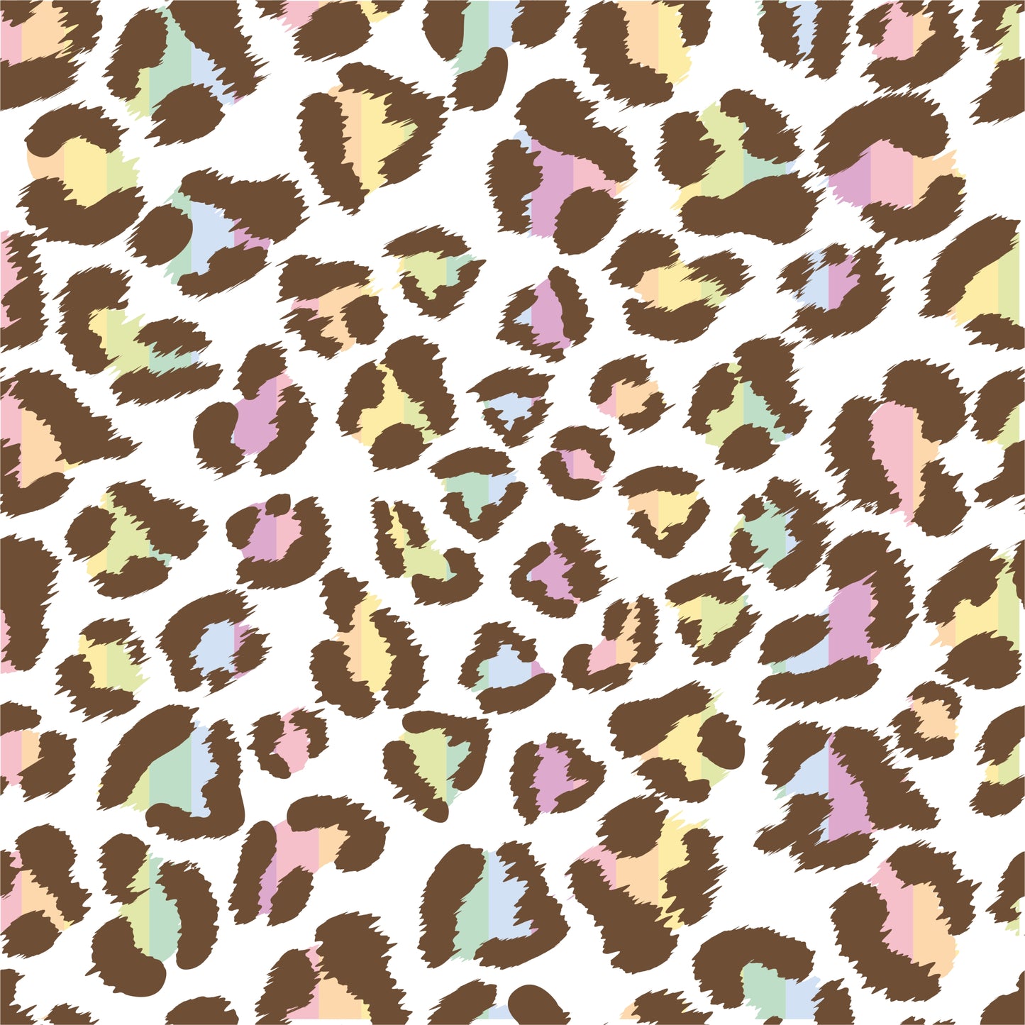 HTV Pattern Vinyl - Leopard Pastel 2