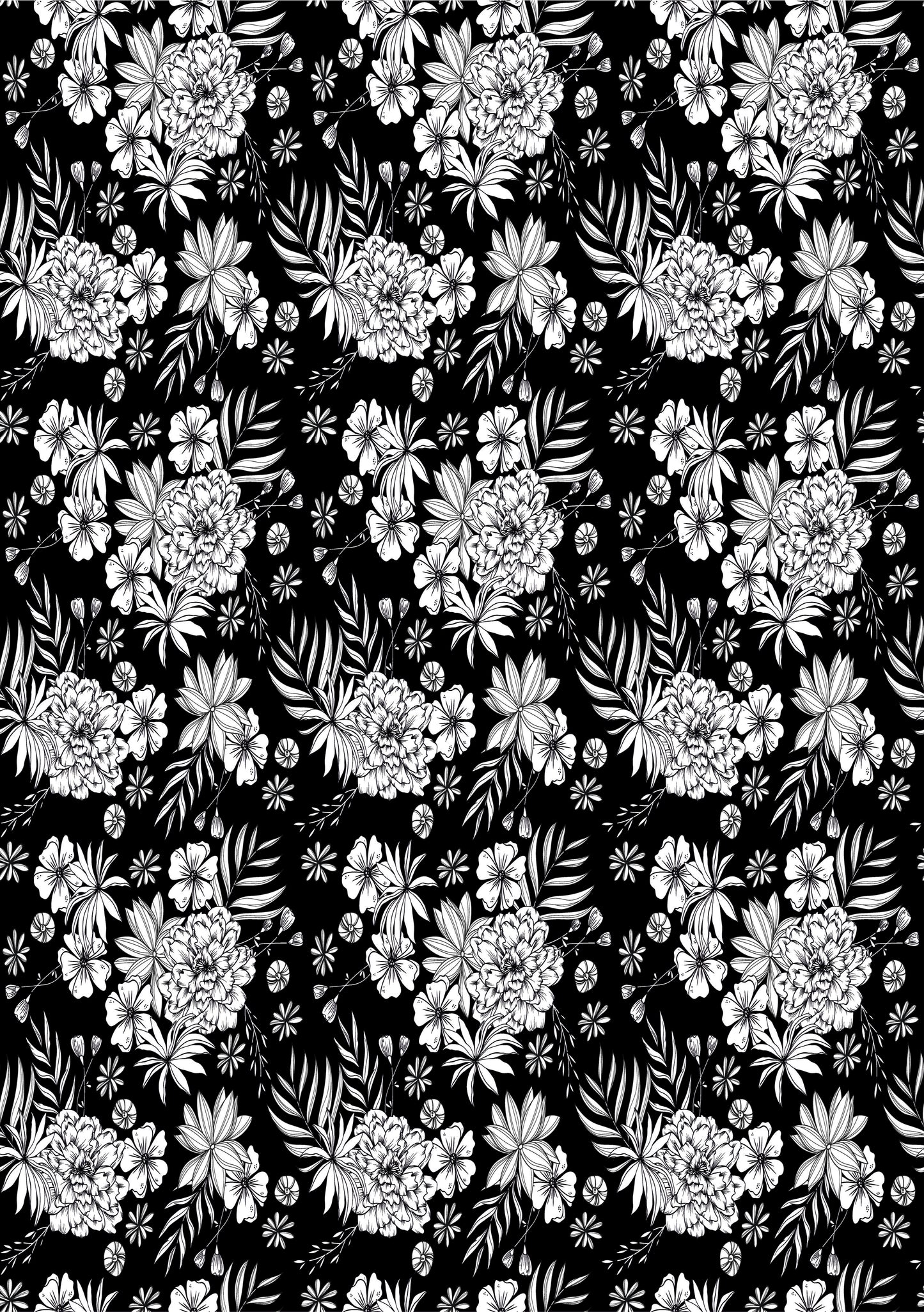 Self Adhesive Pattern Vinyl - Floral 7