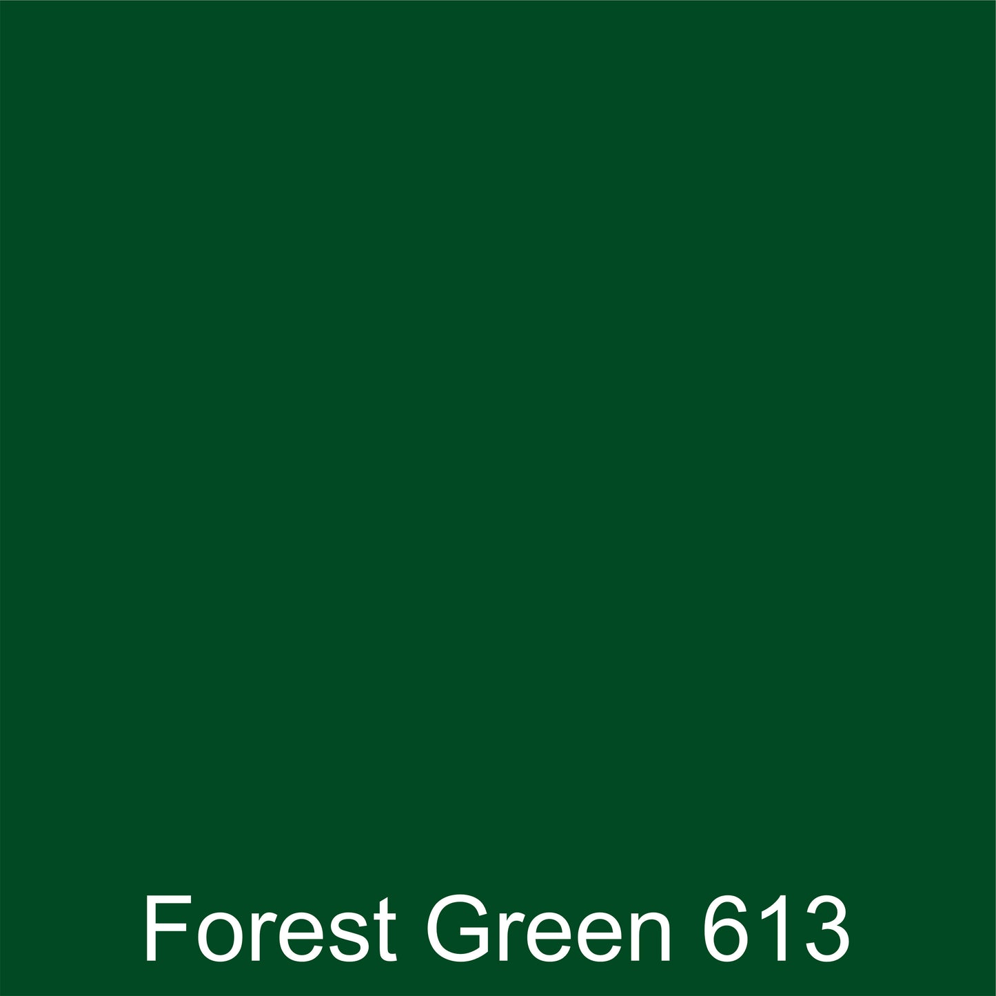 Oracal 651 Gloss :- Forest Green - 613