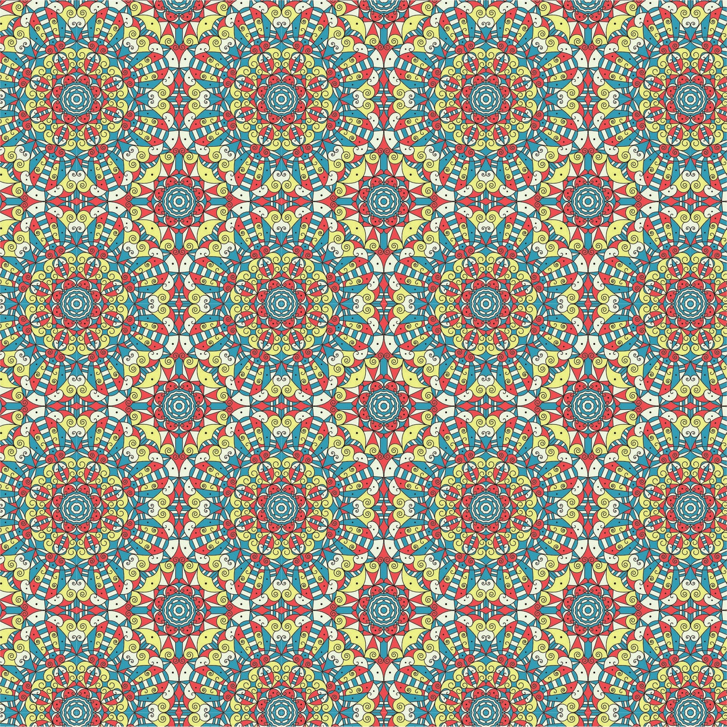 Self Adhesive Pattern Vinyl - Kaleidoscope 5