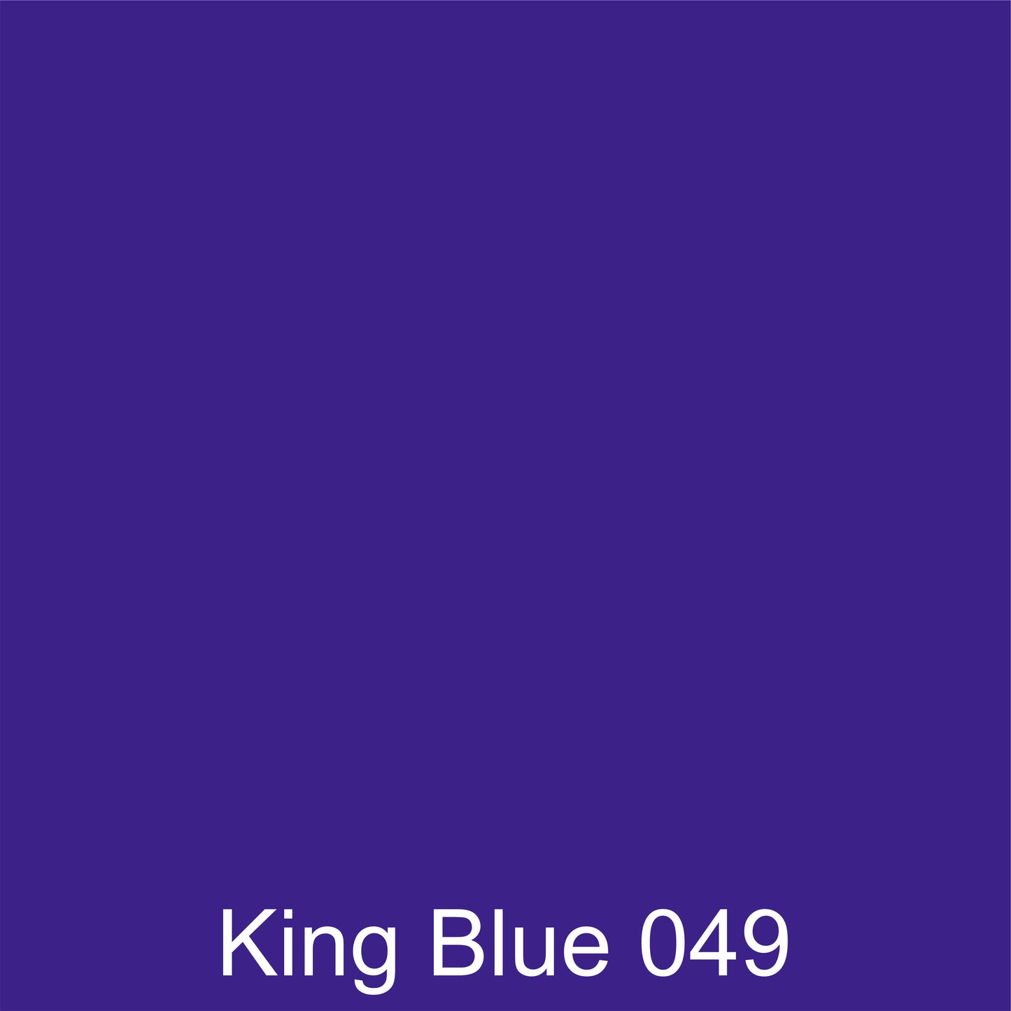 Oracal 651 Gloss :- King Blue - 049