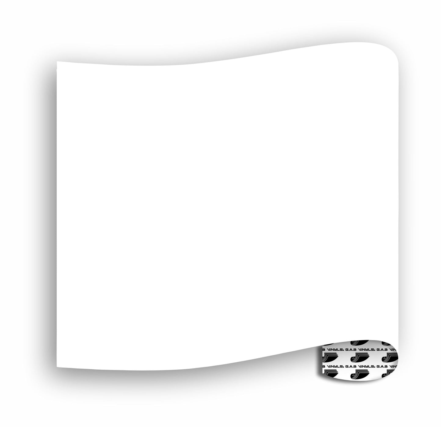 Window / Static Cling :- White - Metre