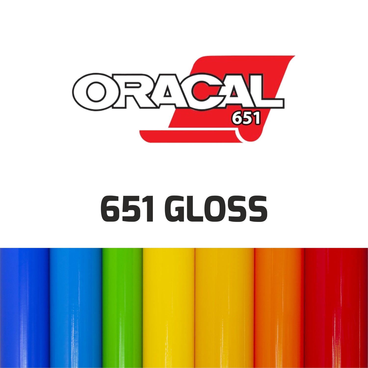 Oracal 651 Gloss Self Adhesive - Bulk Rolls