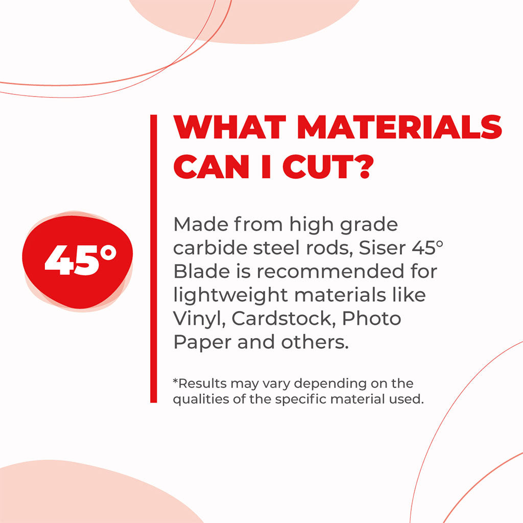 Siser 45° Cutting Blade