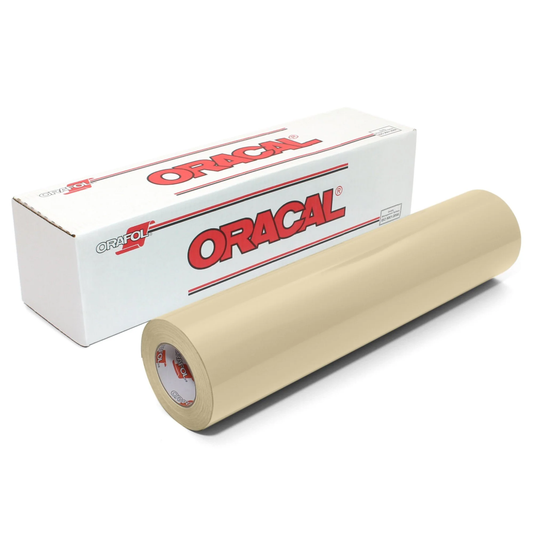 Oracal 651 Gloss :- Beige - 082 - 300mm x 10 Metres