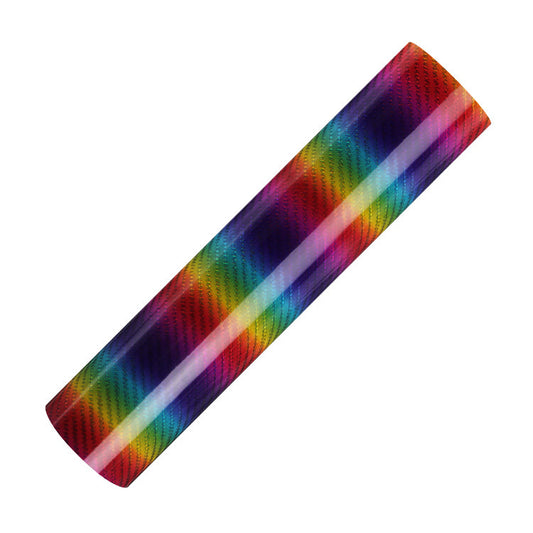 BLACK FRIDAY - Holographic Rainbow :- Rainbow Carbon - A4 sheet