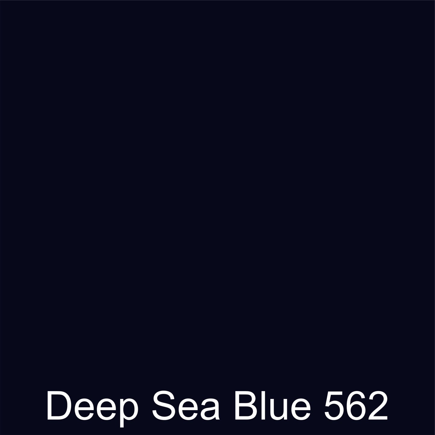 Oracal 651 Matt :- Deep Sea Blue - 562 - 300mm x 10 Metres