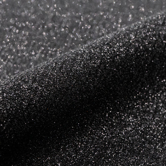 Siser Glitter  :- Black (G0019) 500mm x 25 Metres