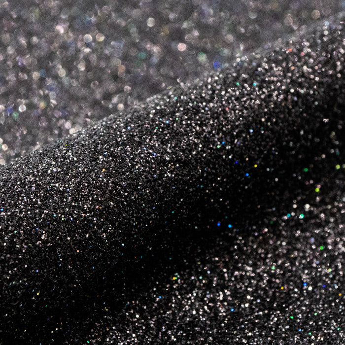 Siser Glitter :- Galaxy Black (G0093) 500mm x 10 Metres