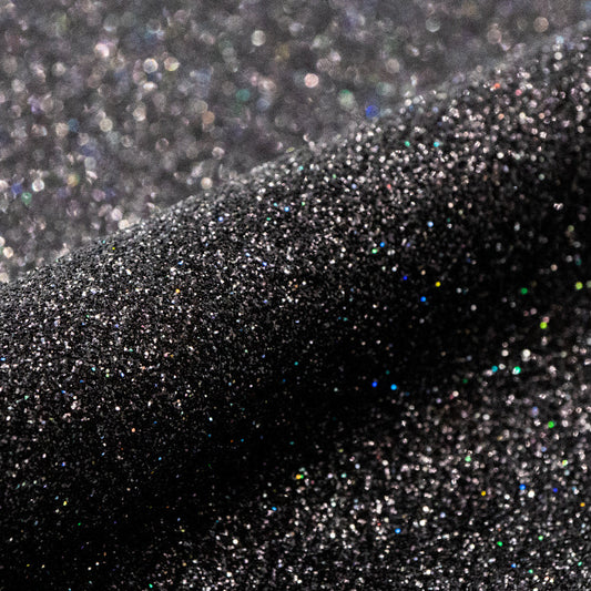 Siser Glitter :- Galaxy Black (G0093) 500mm x 25 Metres