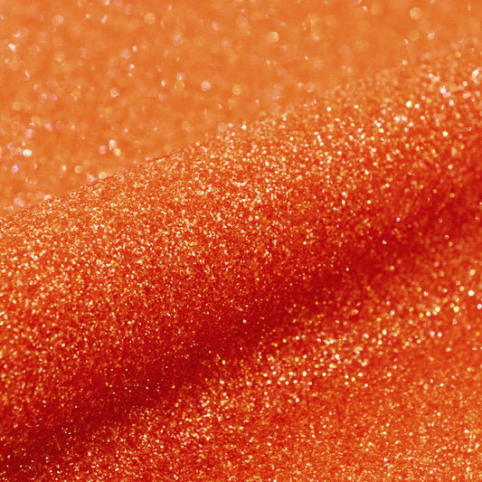 HTV SPECIAL OFFER: Siser Glitter :- Ember Orange (G0111) - A4 sheet