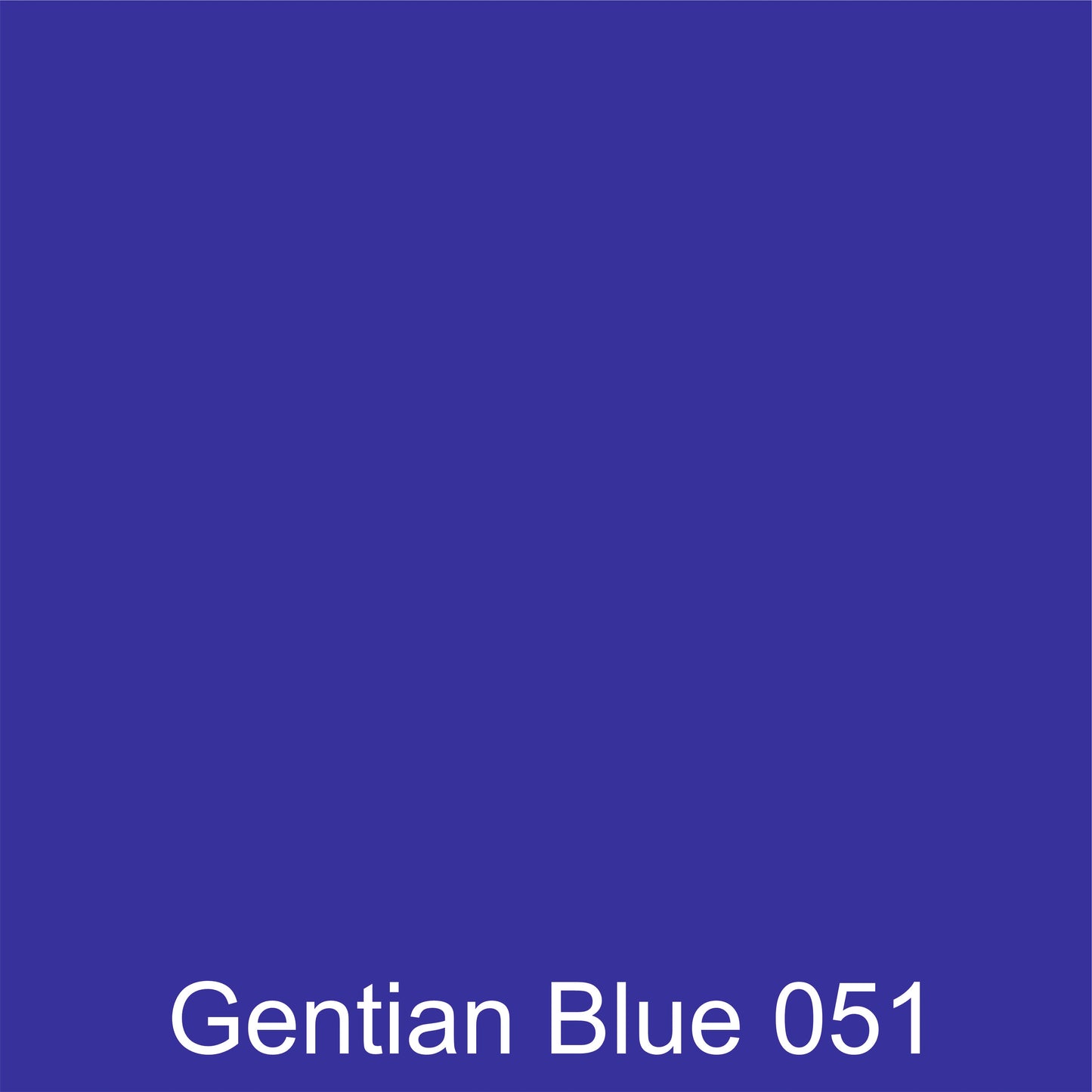 Oracal 651 Gloss :- Gentian Blue - 051 - 300mm x 10 Metres