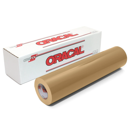 Oracal 651 Gloss :- Light Brown - 081 - 300mm x 10 Metres