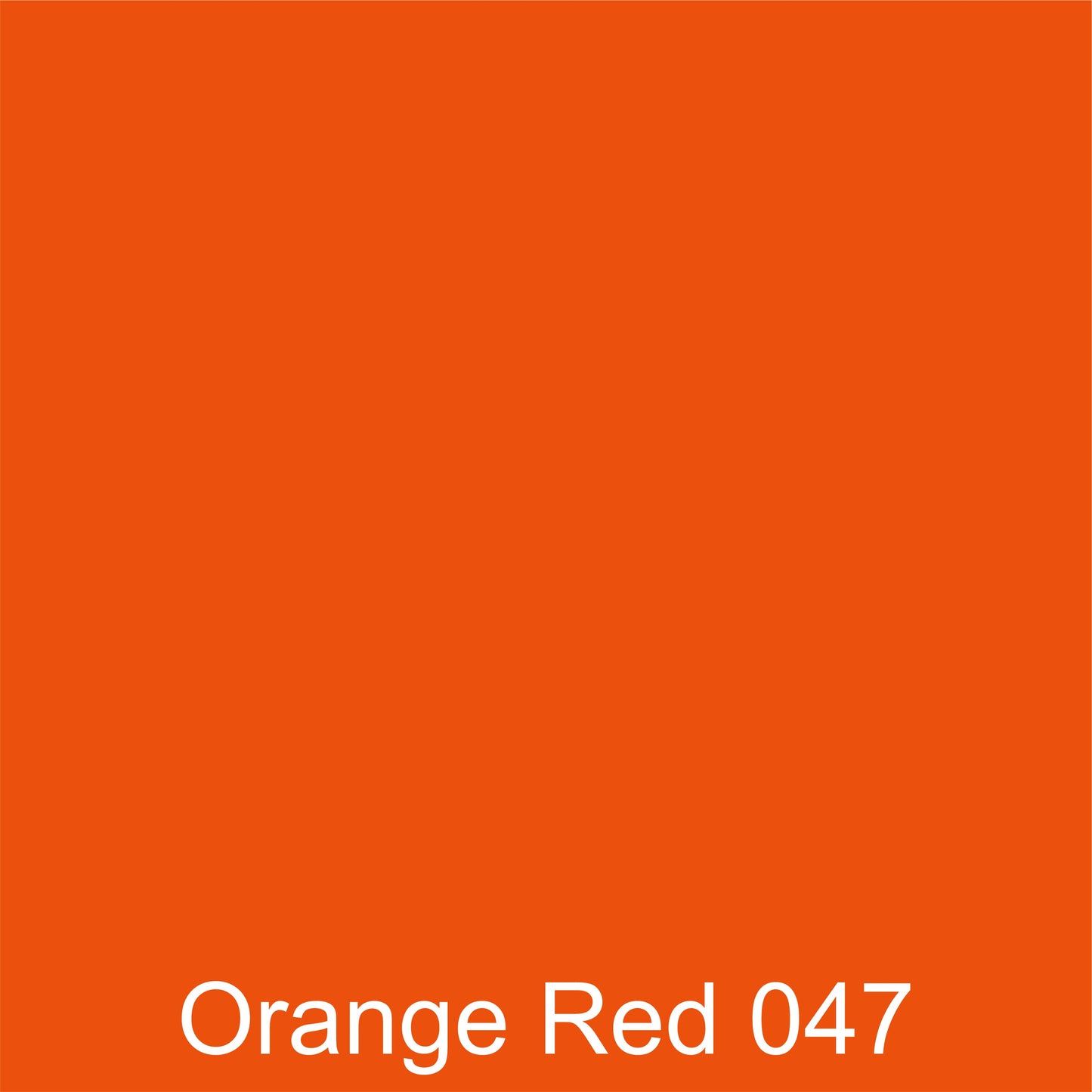 Oracal 651 Matt :- Orange Red - 047 - 300mm x 10 Metres