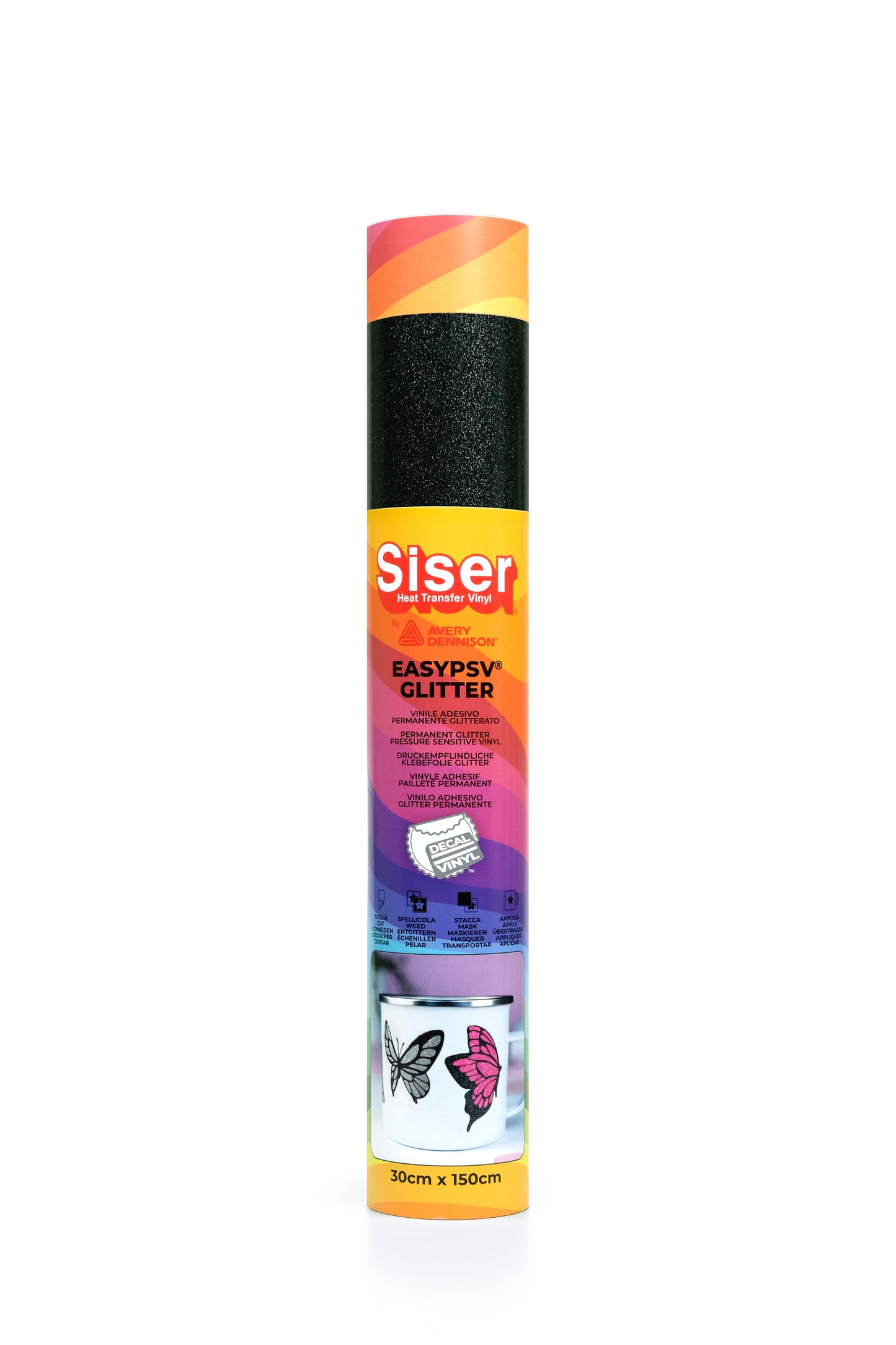 Siser EasyPSV Glitter - Night Sky - 1.5m x 300mm