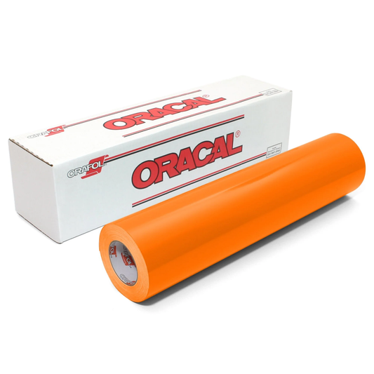 Oracal 651 Gloss :- Pastel Orange - 035 - 300mm x 10 Metres