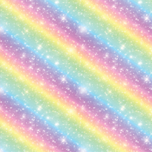 Self Adhesive Pattern Vinyl - Rainbow 1