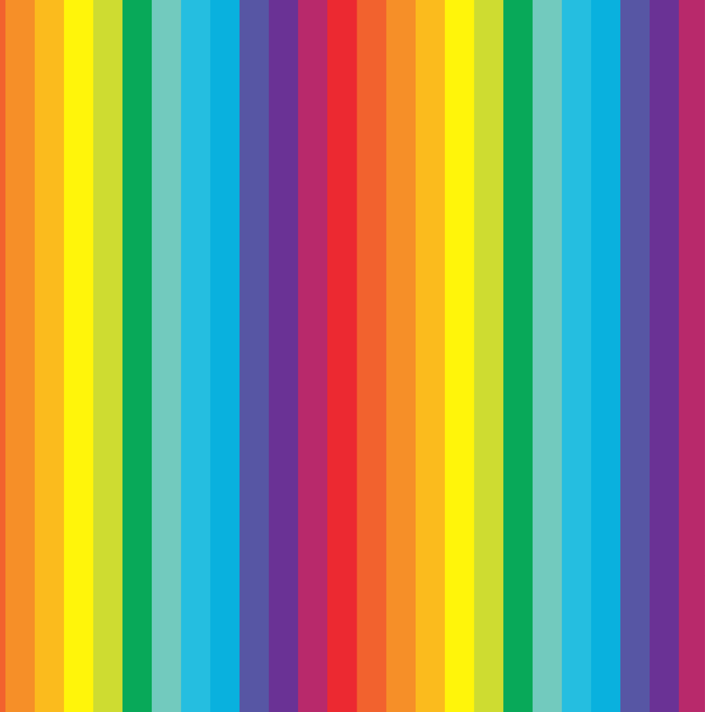 Self Adhesive Pattern Vinyl - Rainbow 4