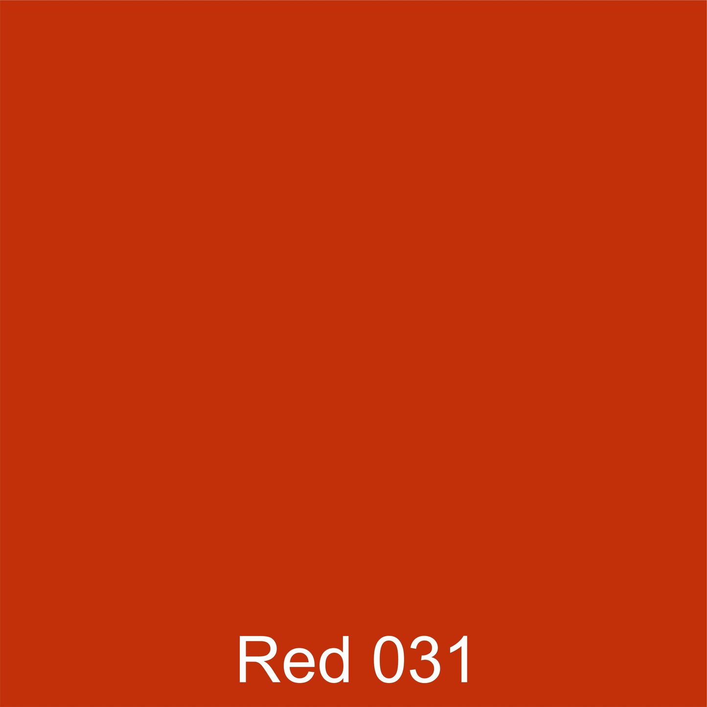 Oracal 651 Matt :- Red - 031 - 300mm x 10 Metres