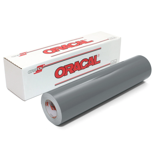 Oracal 651 Gloss :- Telegrey - 076 - 300mm x 10 Metres