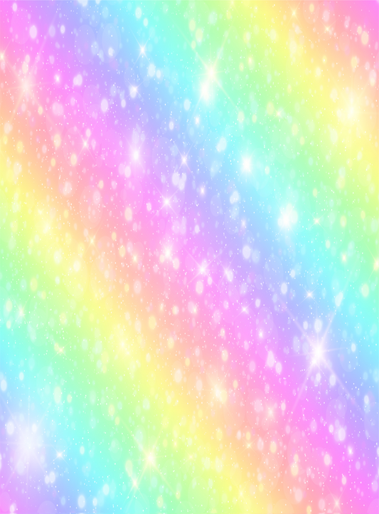 HTV Pattern Vinyl - Rainbow 1