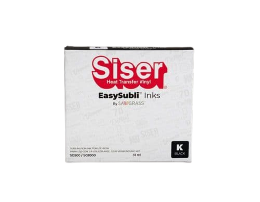 Sawgrass SG500/SG1000 - Black (31ml) - Siser EasySubli Ink Cartridge