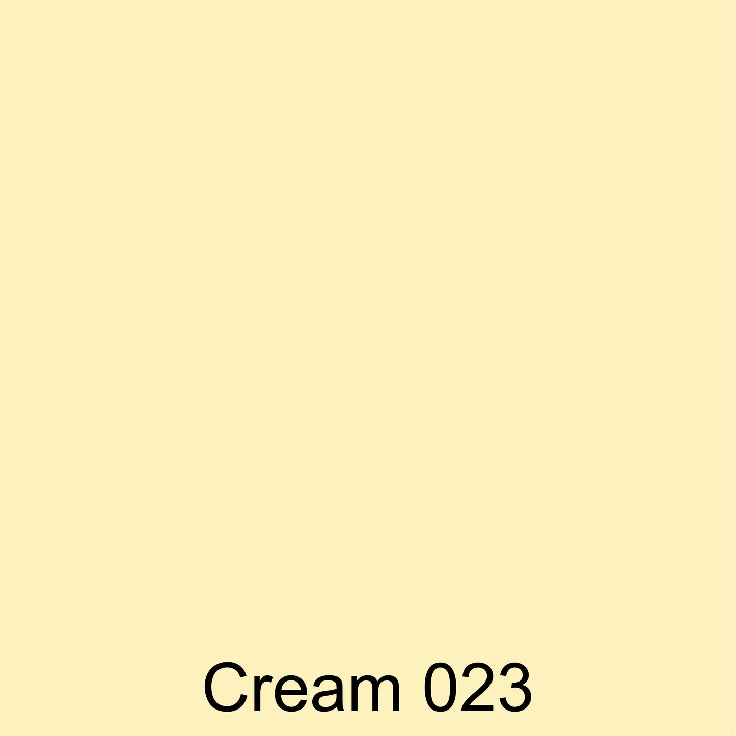 Oracal 651 Gloss :- Cream - 023