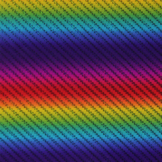 Holographic Rainbow :- Rainbow Carbon - Mini Roll