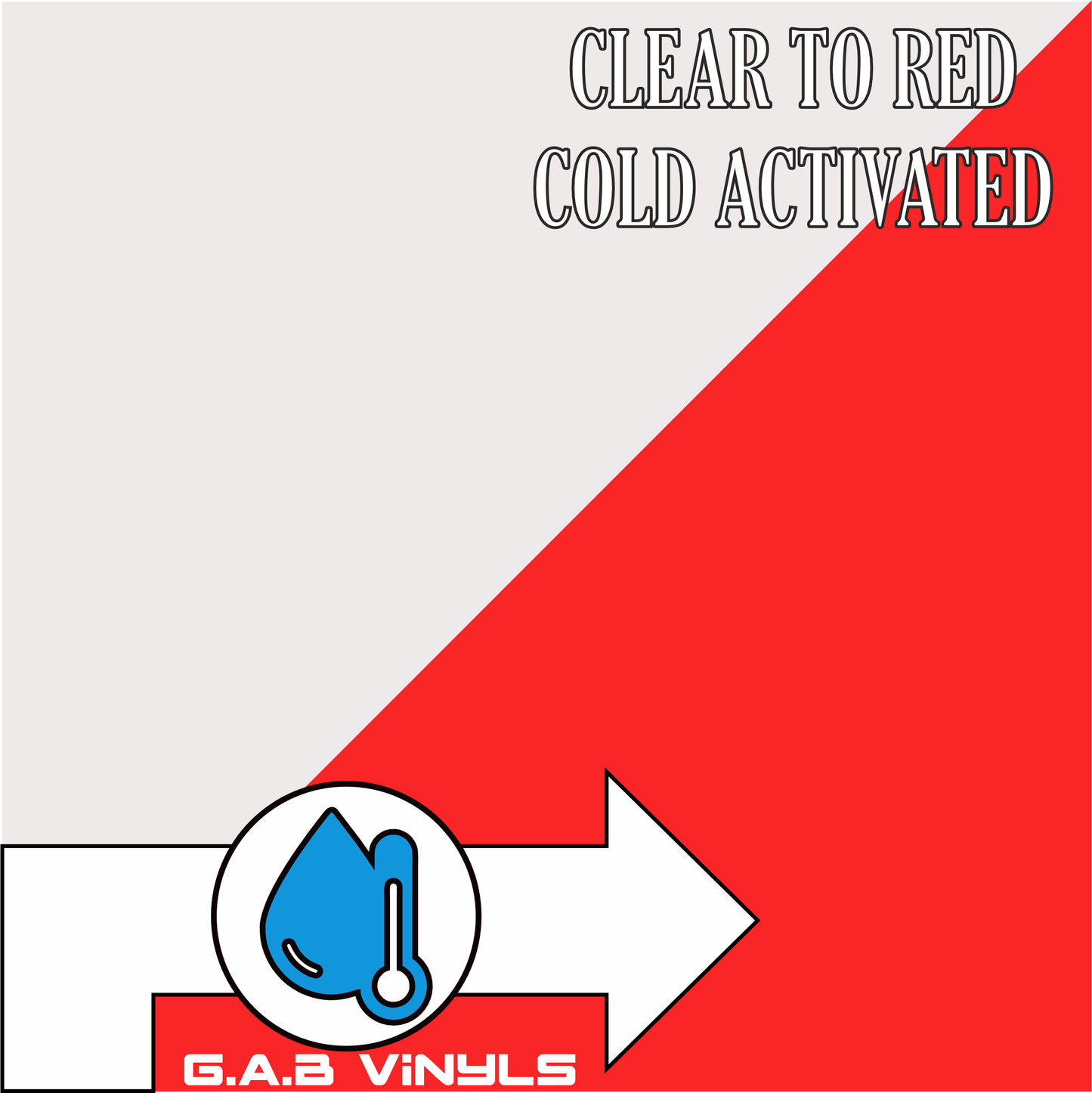 Cold Activated :- Clear to Red - Metre
