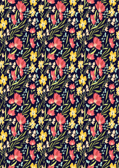 Self Adhesive Pattern Vinyl - Floral 6