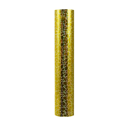 Holographic Cobblestone :- Gold - Mini Roll