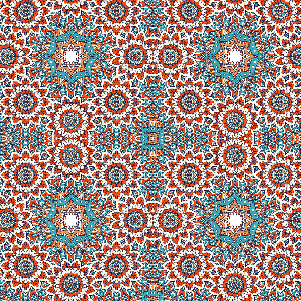 Self Adhesive Pattern Vinyl - Kaleidoscope 2 – G.A.B Vinyls
