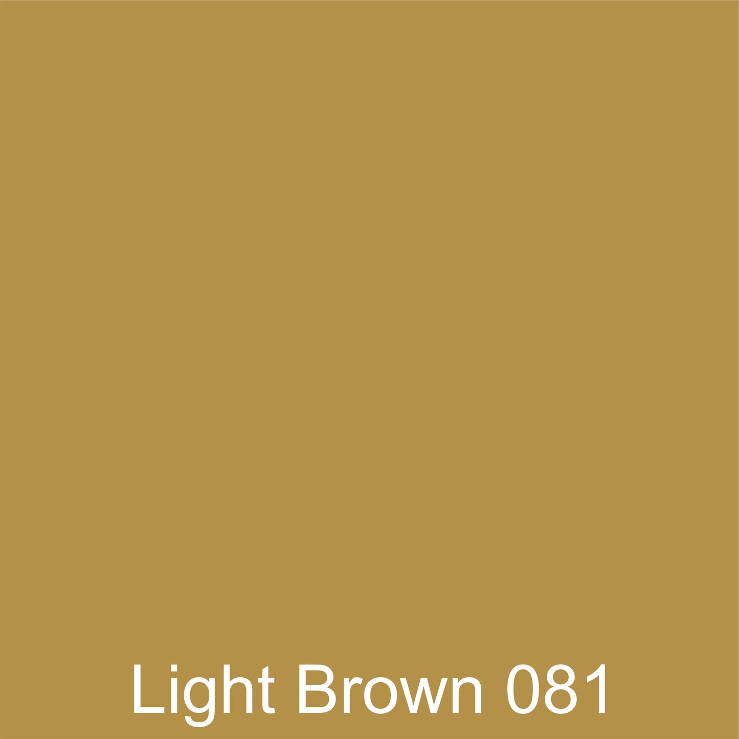 Oracal 651 Gloss :- Light Brown - 081
