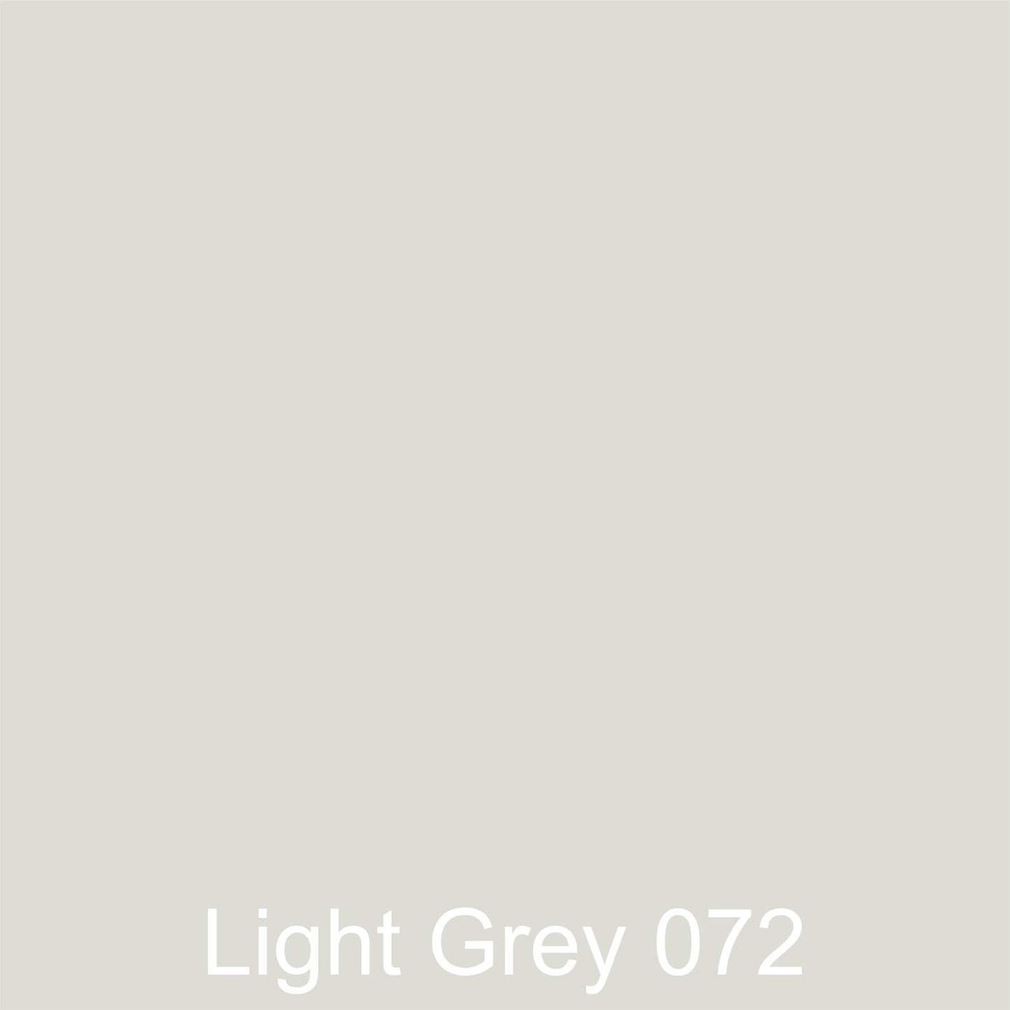 Oracal 651 Gloss :- Light Grey - 072