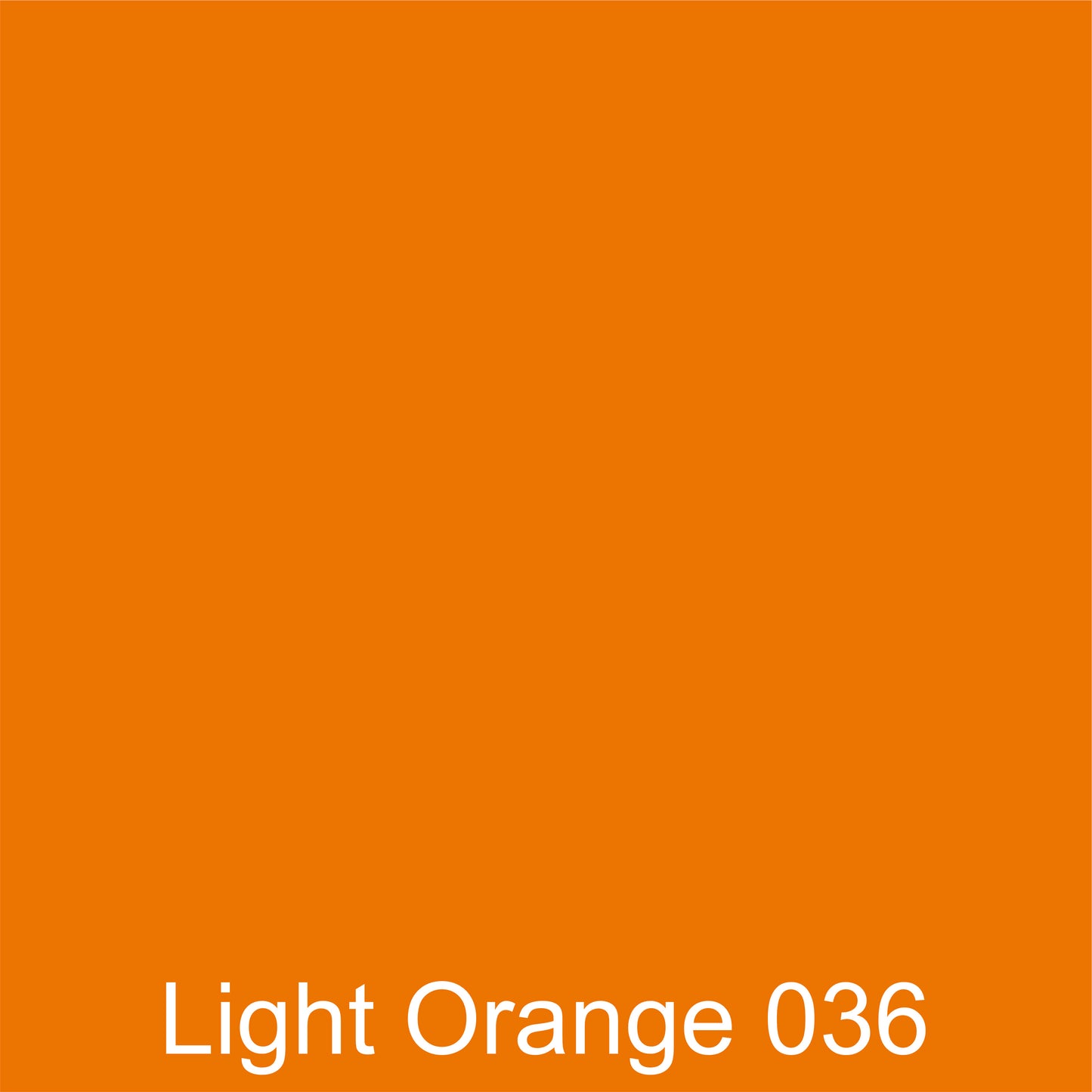 Oracal 651 Gloss :- Light Orange - 036