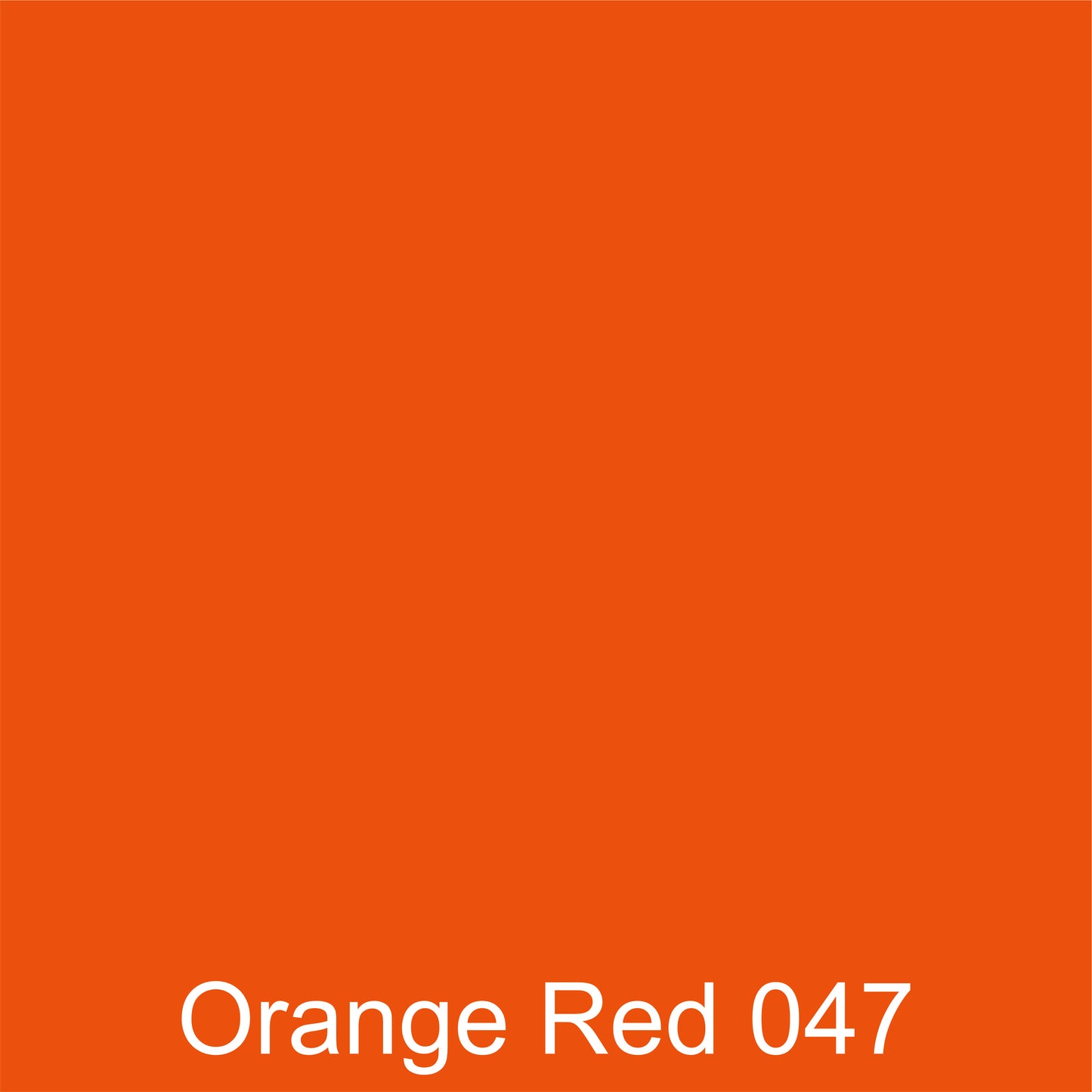 Oracal 651 Gloss :- Orange Red - 047