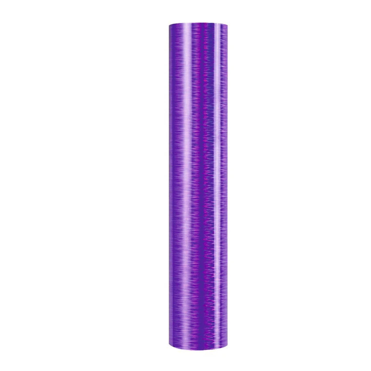 SELF ADHESIVE SPECIAL OFFER - Holographic Rain :- Purple - Mini Roll 30cm x 50cm
