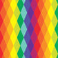 HTV Pattern Vinyl - Rainbow 6