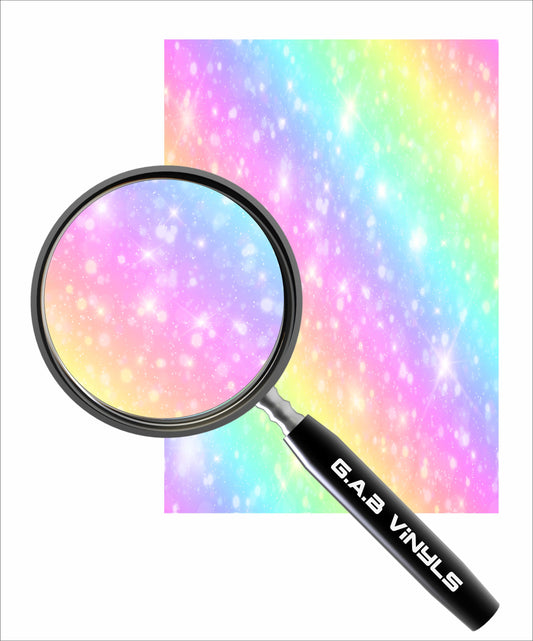 HTV Pattern Vinyl - Rainbow 1