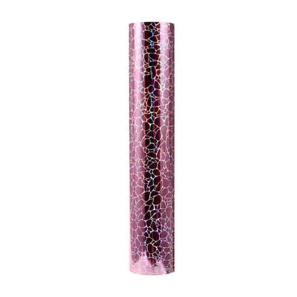 SELF ADHESIVE SPECIAL OFFER - Holographic Cobblestone :- Rose Gold - Mini Roll 30cm x 50cm