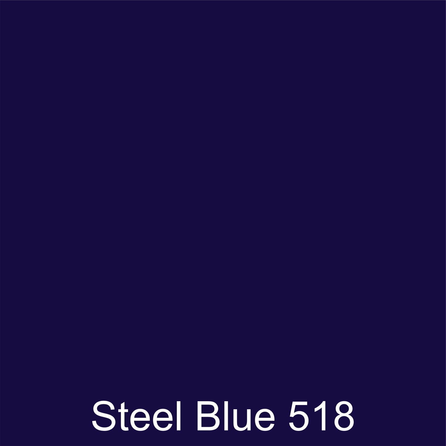 Oracal 651 Gloss :- Steel Blue - 518