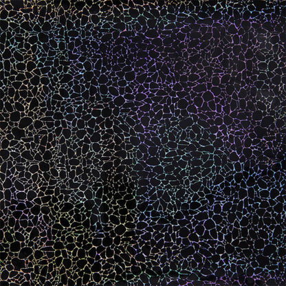 Holographic Cobblestone :- Silver - A4 sheet