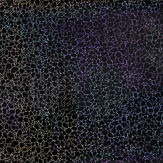 Holographic Cobblestone :- Silver - Metre