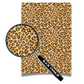 Self Adhesive Pattern Vinyl - Leopard Brown