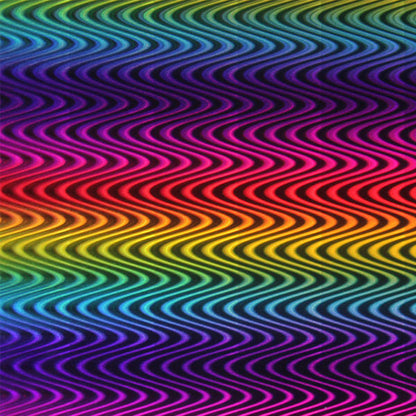 Holographic Rainbow :- Rainbow Waves - Metre