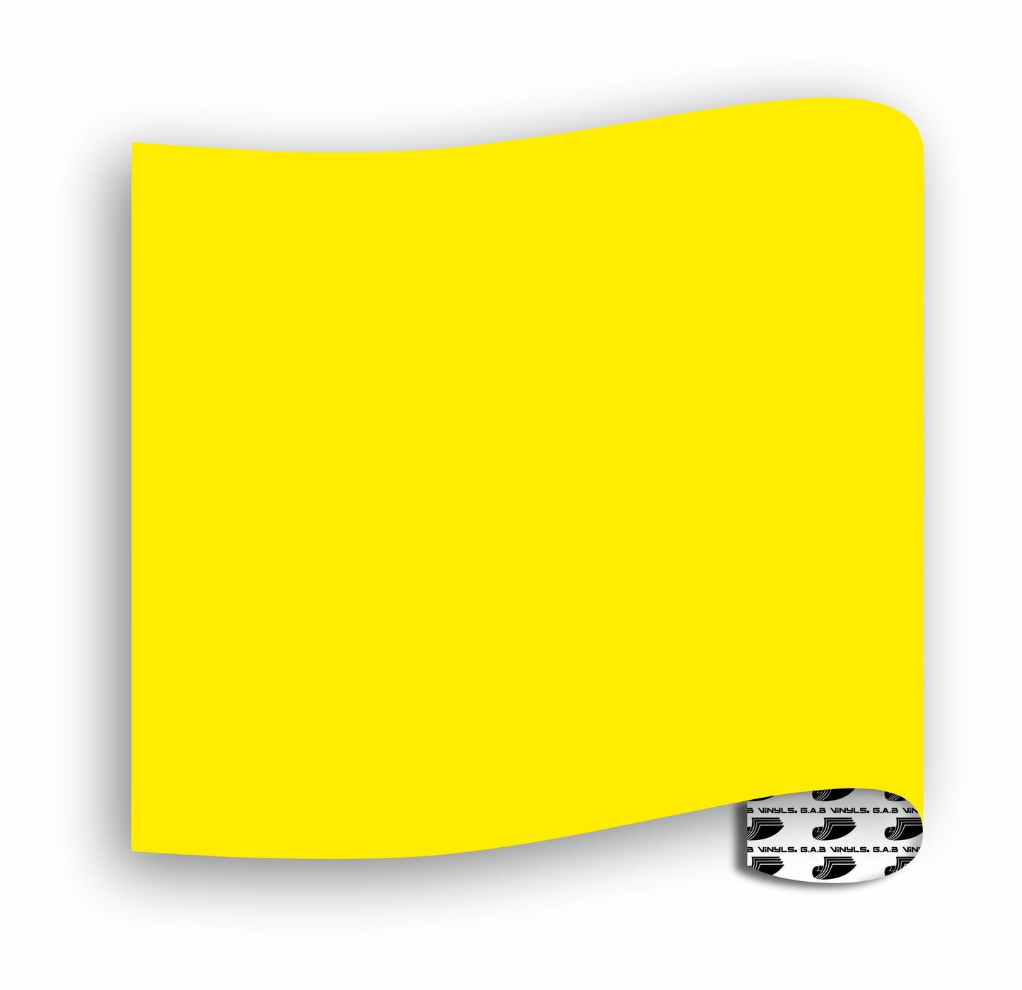 Window / Static Cling :- Yellow - Metre
