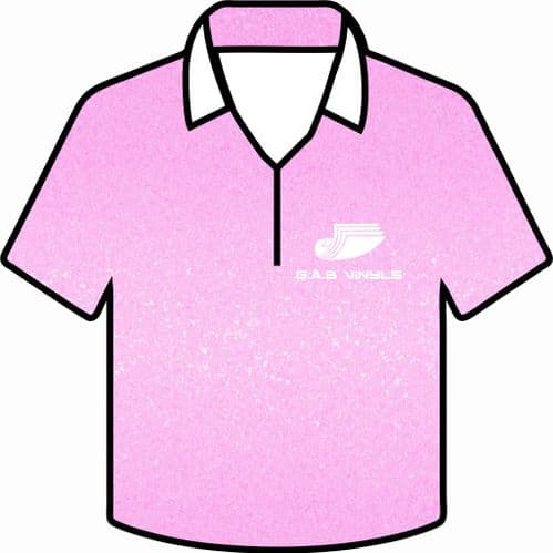 Siser Sparkle :- Perfect Pink (SK0008) - Metre